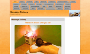 Massagesydney.com thumbnail