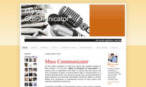 Masscommunicator.in thumbnail