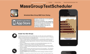 Massgrouptext.com thumbnail