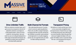 Massivetrafficlist.com thumbnail