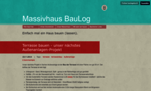 Massivhaus-bautagebuch.de thumbnail