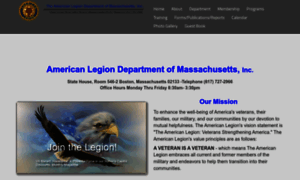 Masslegion.org thumbnail