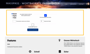 Masspass.de thumbnail