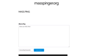 Masspinger.org thumbnail