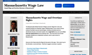 Masswagelaw.com thumbnail