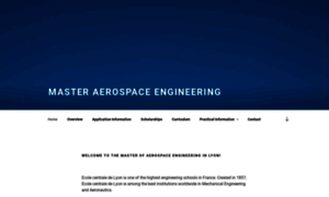 Master-aerospace-engineering.ec-lyon.fr thumbnail