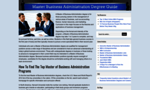 Master-business-administration.org thumbnail