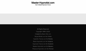 Master-hypnotist.com thumbnail