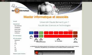 Master-info.univ-lyon1.fr thumbnail