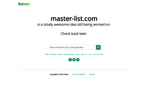 Master-list.com thumbnail