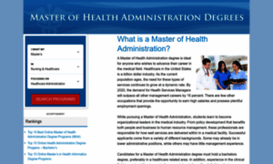 Master-of-health-administration.com thumbnail