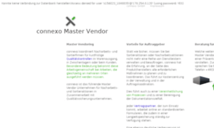 Master-vendor.connexo.org thumbnail