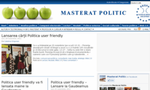 Masteratpolitic.ro thumbnail