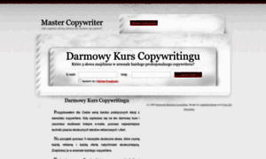 Mastercopywriter.pl thumbnail