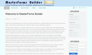 Masterformsbuilder.com thumbnail