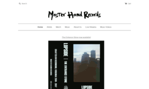 Masterhandrecords.com thumbnail