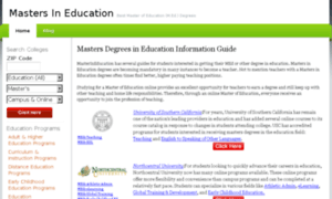 Masterineducation.net thumbnail