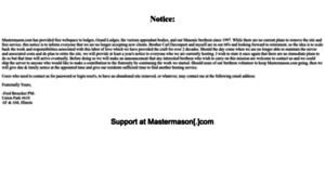 Mastermason.com thumbnail