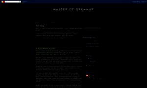 Masterofgrammar.blogspot.com thumbnail