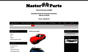 Masterparts.com.au thumbnail