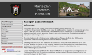 Masterplan-stadtkern-heimbach.de thumbnail