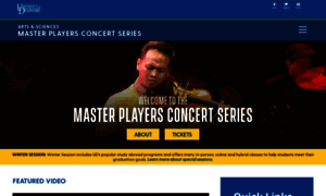 Masterplayers.udel.edu thumbnail