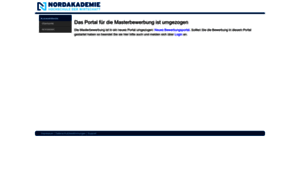 Masterportal.nordakademie.de thumbnail