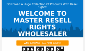 Masterresellrightswholesaler.com thumbnail