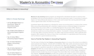 Masters-in-accounting.org thumbnail