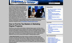 Masters-in-marketing.org thumbnail