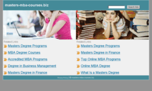 Masters-mba-courses.biz thumbnail