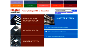 Masters-opleidingen.nl thumbnail