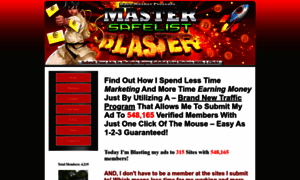 Mastersafelistblaster.com thumbnail