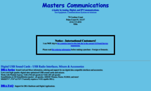 Masterscommunications.com thumbnail