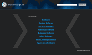 Masterscript.in thumbnail