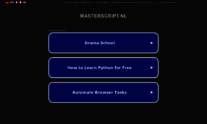 Masterscript.nl thumbnail