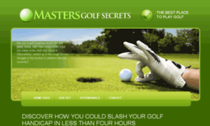 Mastersgolfsecrets.co.uk thumbnail