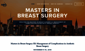 Mastersinbreastsurgery.com thumbnail