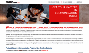 Mastersincommunications.org thumbnail