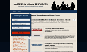 Mastersinhumanresources.org thumbnail