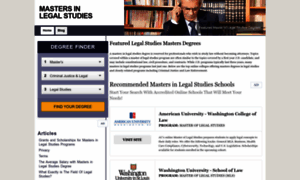 Mastersinlegalstudies.com thumbnail