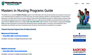 Mastersinnursing.com thumbnail