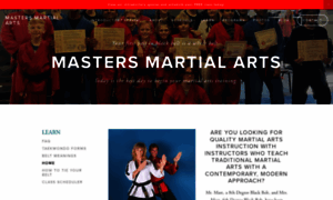 Mastersmartialarts.net thumbnail