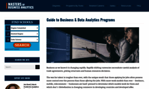 Mastersofbusinessanalytics.com thumbnail