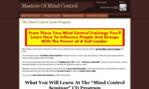 Mastersofmindcontrol.com thumbnail