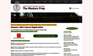 Mastersprep.org thumbnail