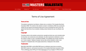 Mastersrealestate.ca thumbnail