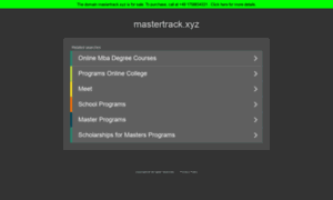 Mastertrack.xyz thumbnail