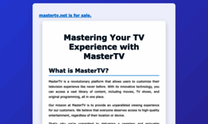 Mastertv.net thumbnail