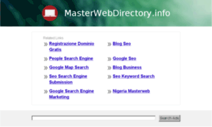 Masterwebdirectory.info thumbnail